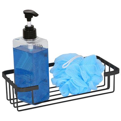 Tema Single Wire Basket for Shower - Black | TWW1COSB