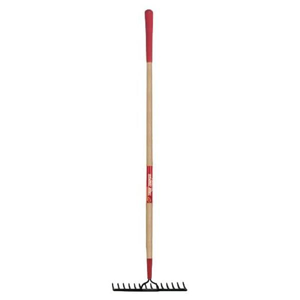 True Temper Derby 14 Tooth Garden Rake | Weldless Rake