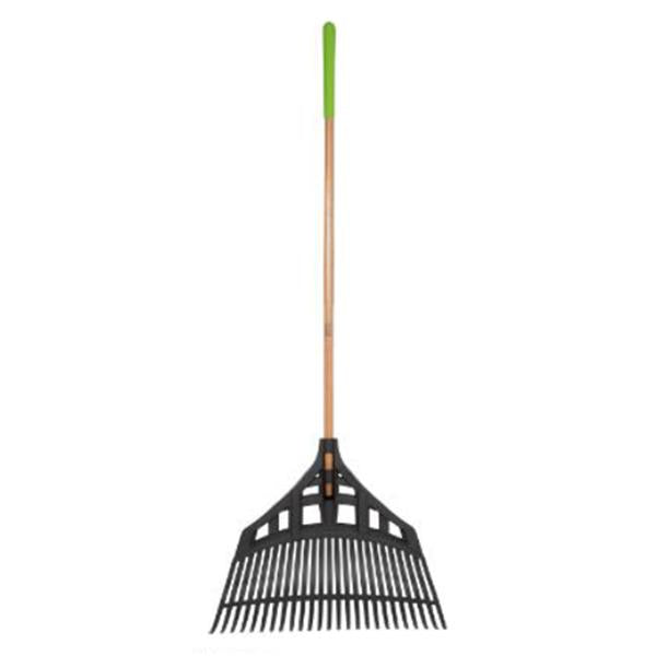 True Temper Ultra Light Plastic Leaf Rake | Garden Rake