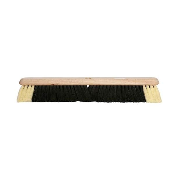 Dosco 24" Stage Brush Head | Black/White Fibre Sweeping