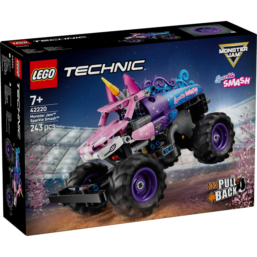 Lego Monster Jam Sparkle Smash Pull-Back | 42220