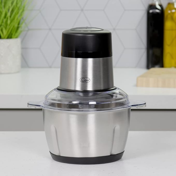 Quest Food Chopper 1.8 Litre - Stainless Steel | 31559