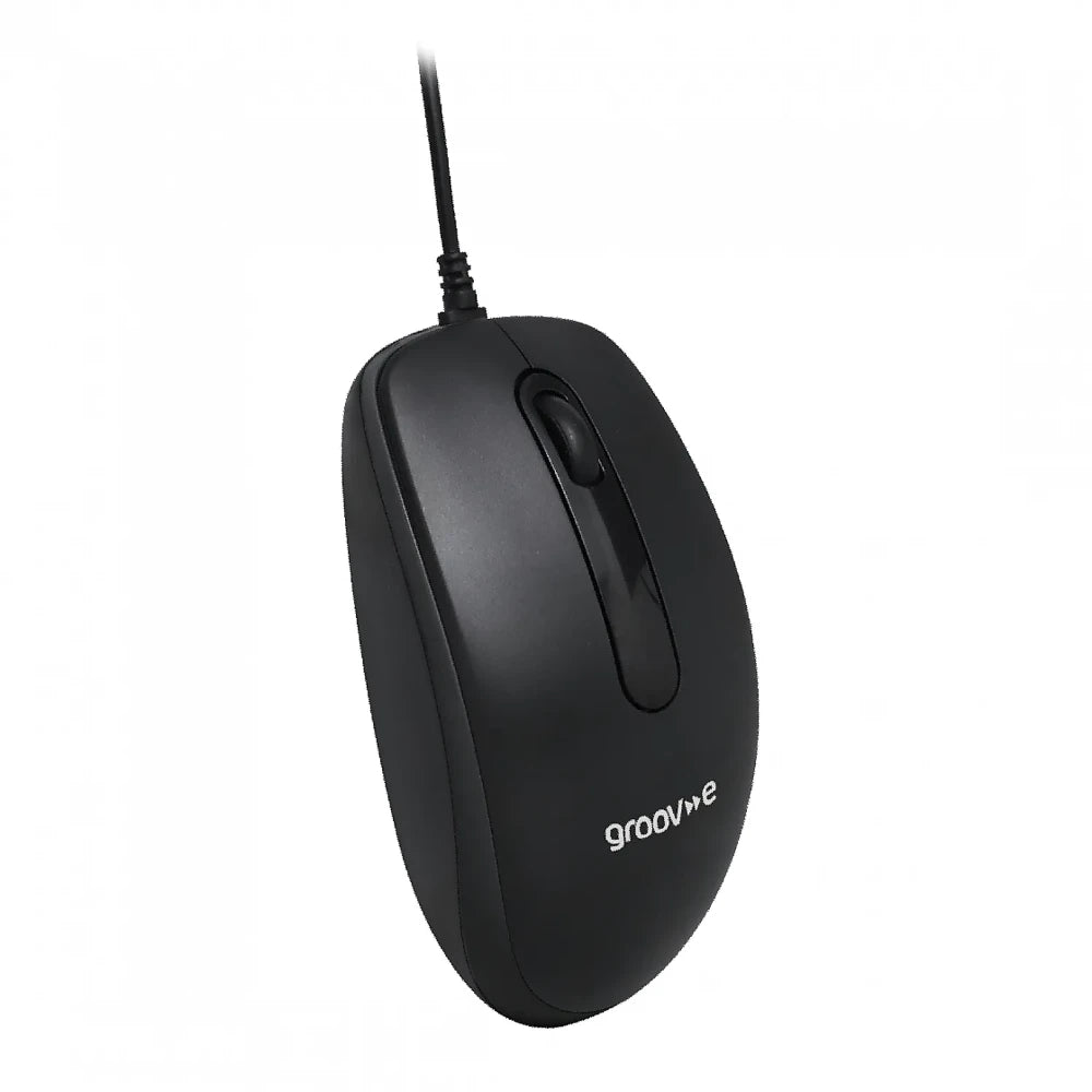 Groove Wired Keyboard & Mouse Set - Black | GVPC19BK