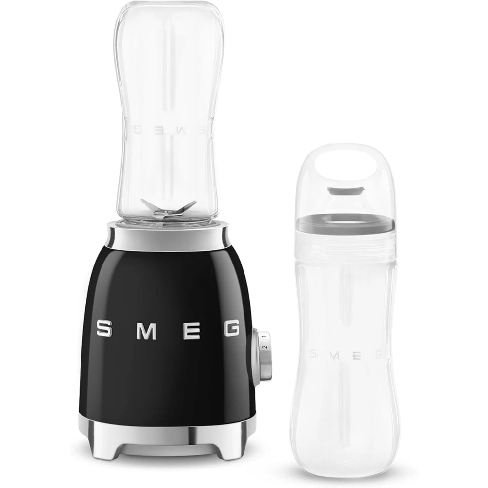 Smeg 50's Retro Compact Food Blender - Black | PBF01BLUK