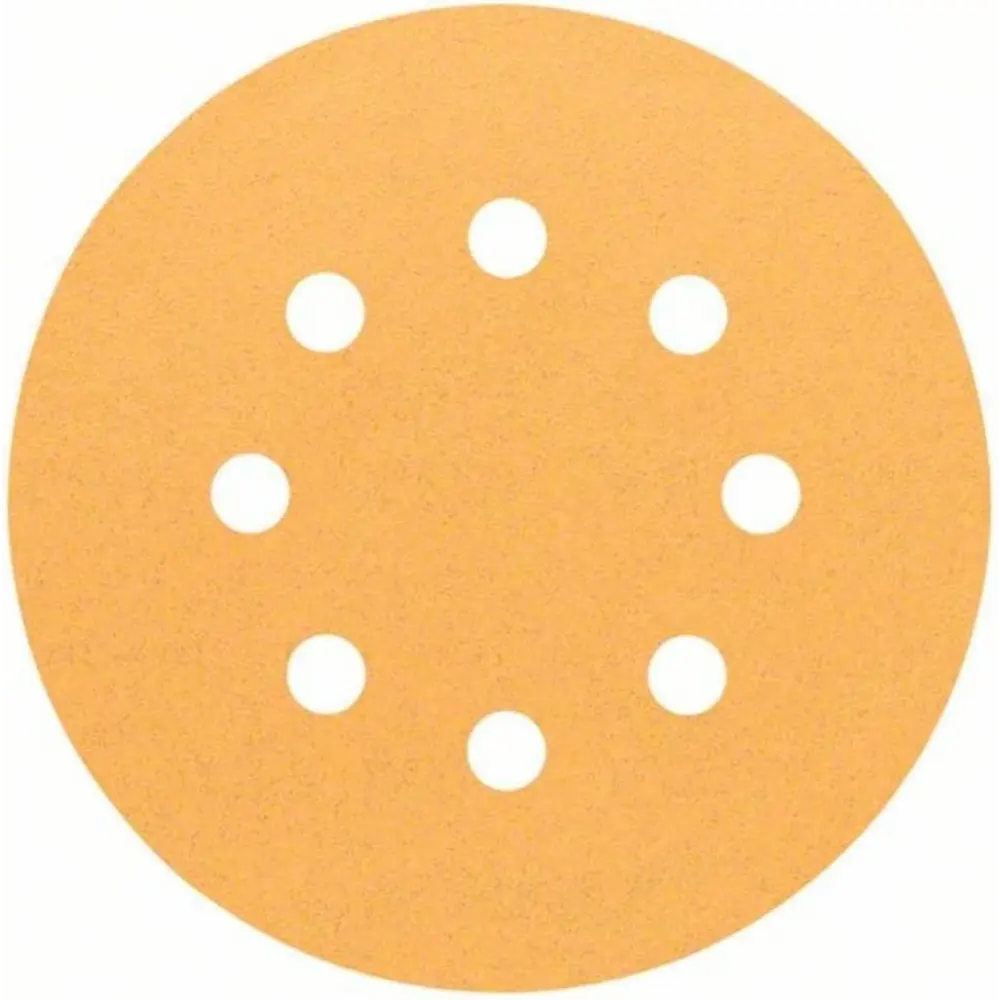 Bosch 125mm Orbital Sanding Discs 120 Grit 5 Pack | 2608605071