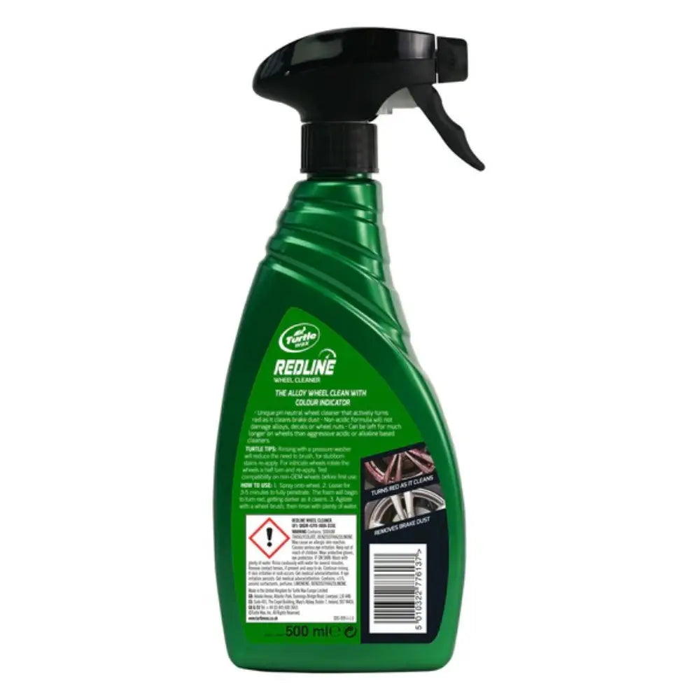 Turtle Wax Redline Wheel Cleaner 500ml Spray Bottle | PRR.TW51775