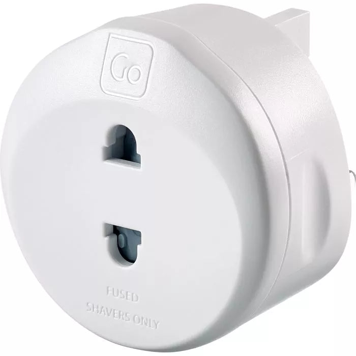 Go Travel Adaptor UK Shaver Adaptor | 538.101