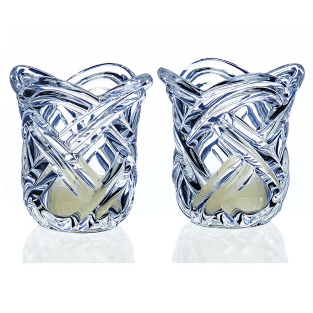 Newgrange Living Woven T-light Tealight Pair 10cm | 1002285