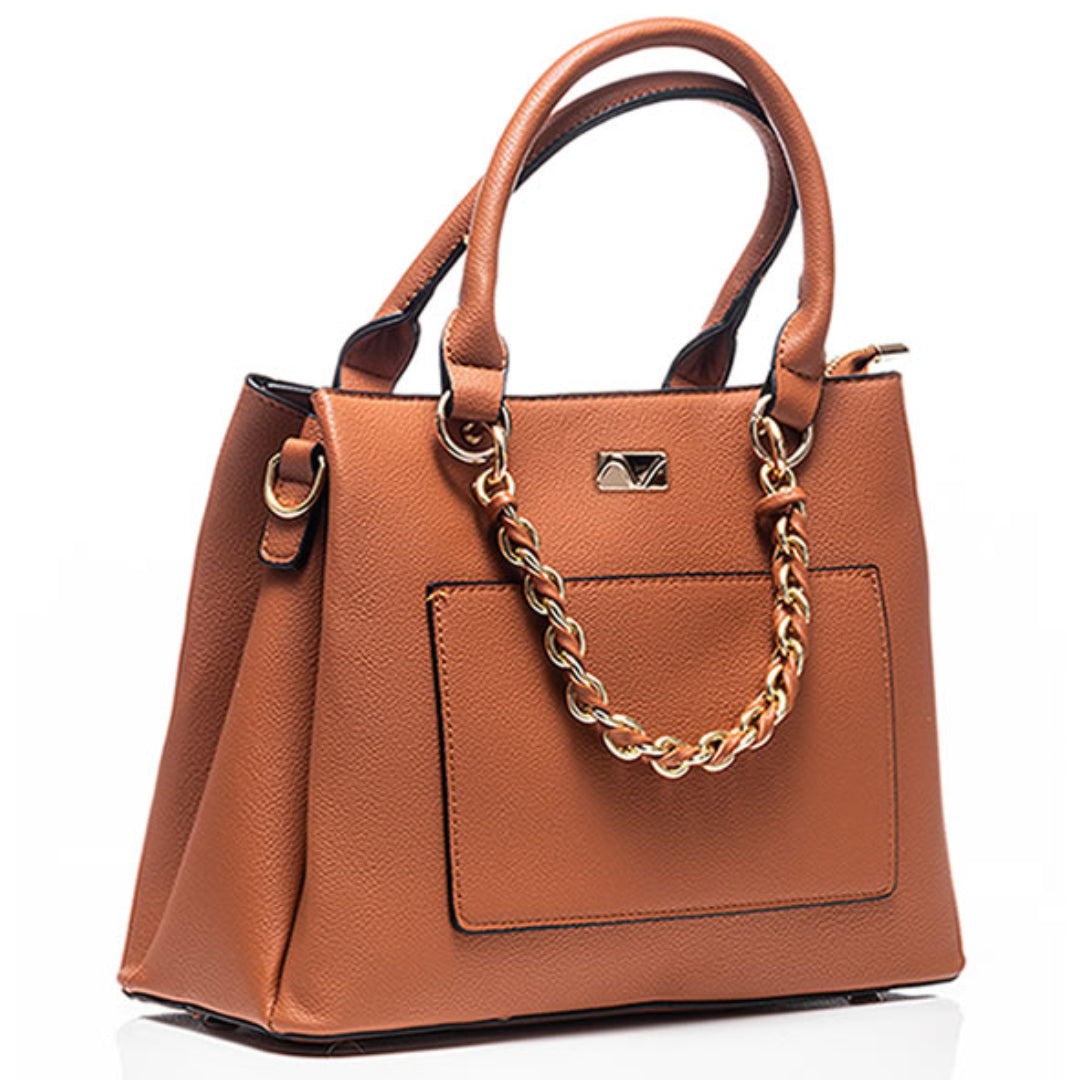 Newgrange Living Isabella Handbag - Tan | 400036