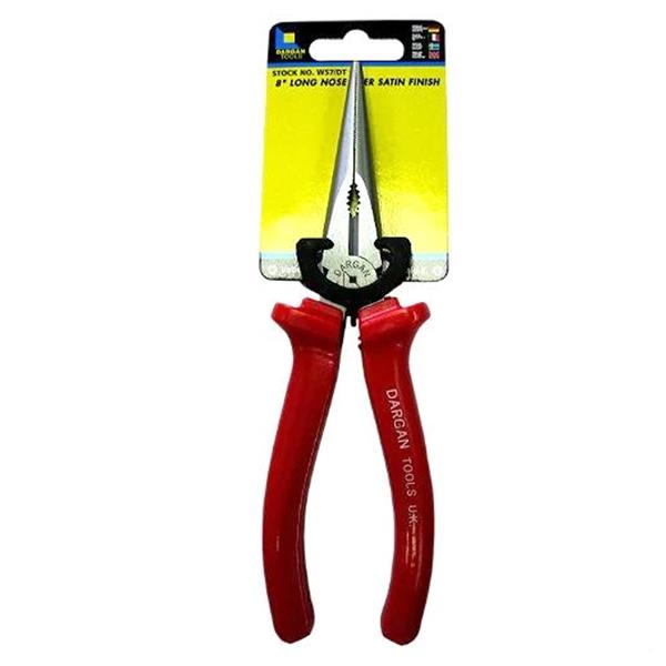 Dargan 8in Long Nose Pliers W57/DT Chrome Vanadium