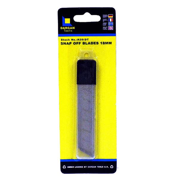 Dargan 18mm Snap-Off Blades | Utility Knife Blades