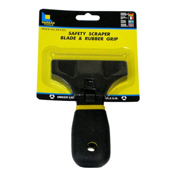 Dargan 4 Inch Robust Safety Scraper | Floor & Glass Scraper