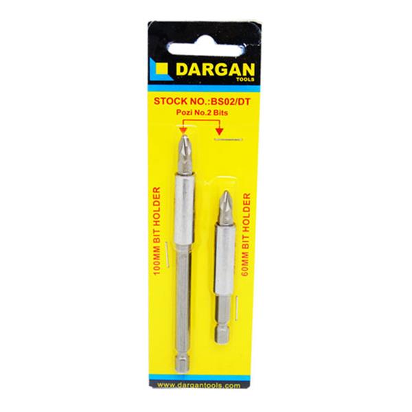 Dargan 2 Piece Screwdriver Bit Holder Set | BS02/DT
