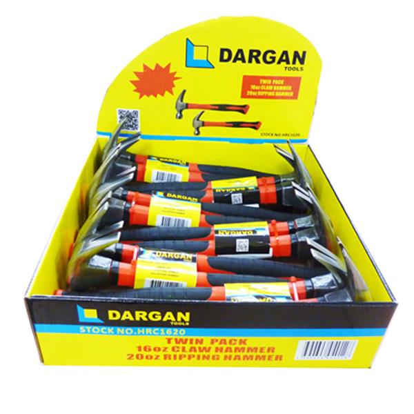 Dargan 16oz Claw Hammer and 20oz Ripping Hammer | HRC1620