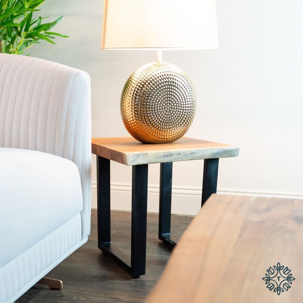 Tara Lane Treviso Live Edge Side Table | TL5919