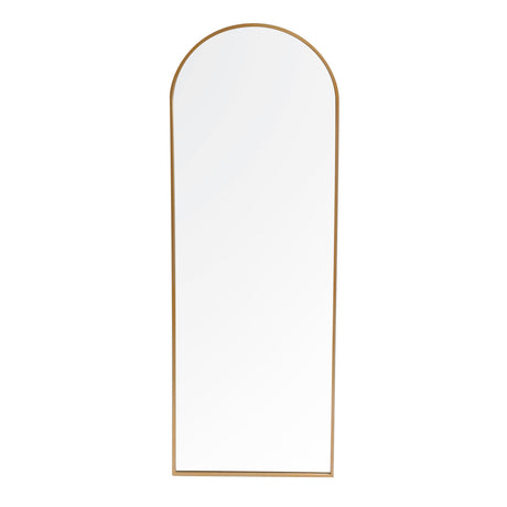 Tara Lane Modena Arch Wall Mirror 40cm x 120cm - Gold | TL6288