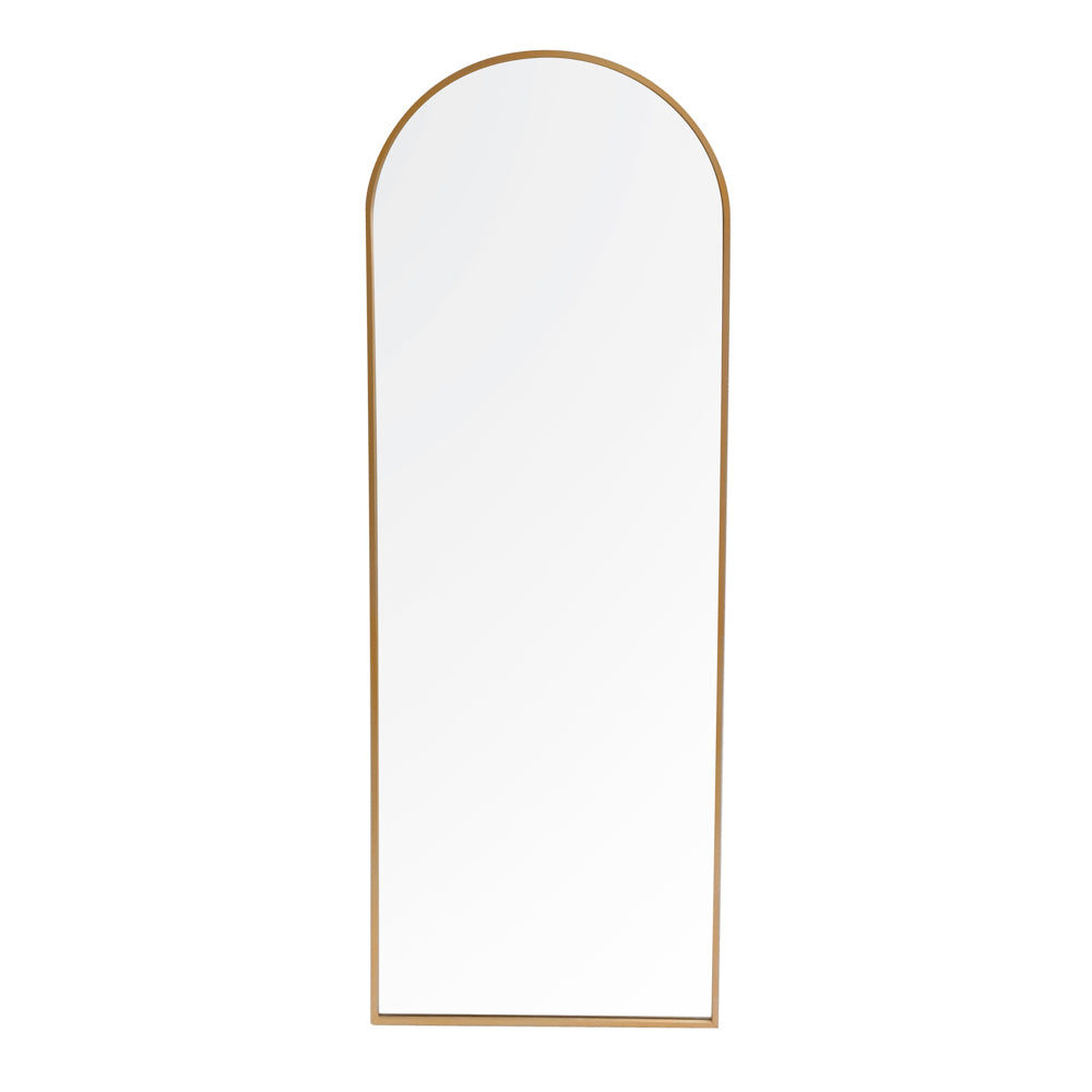Tara Lane Modena Arch Wall Mirror 40cm x 120cm - Gold | TL6288