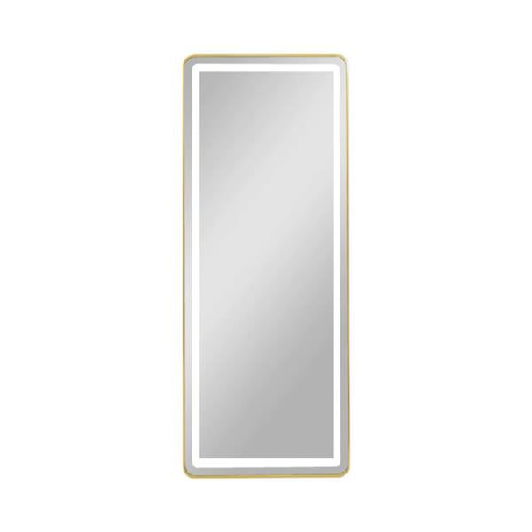 Tara Lane Modena LED Cheval Mirror 160x50cm Gold | TL6293