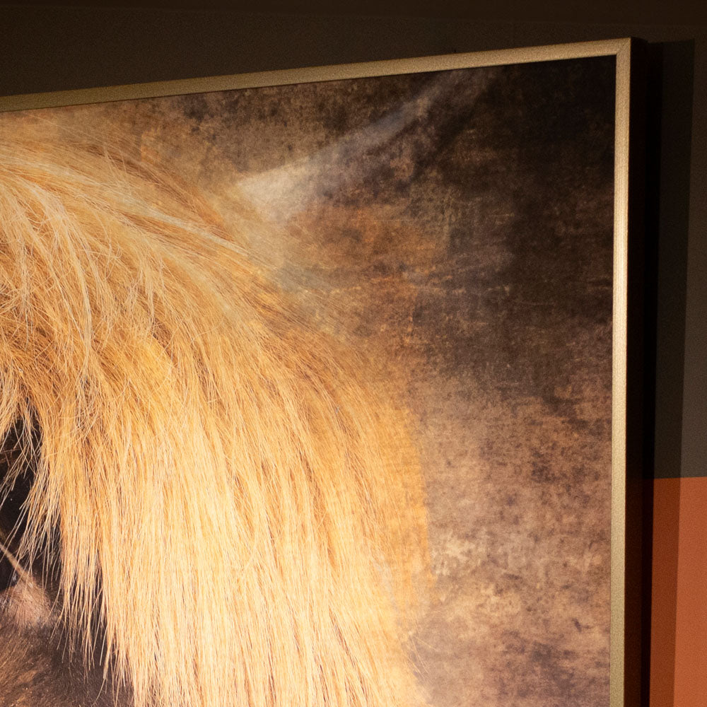 Tara Lane Framed Canvas Georgie The Cow 120cm x 90cm | TL6662