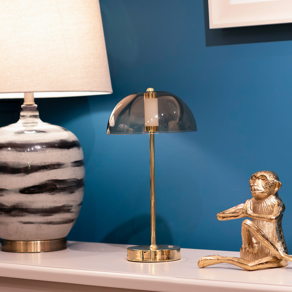 Tara Lane Jada USB Rechargeable Table Lamp - Gold | TL6683