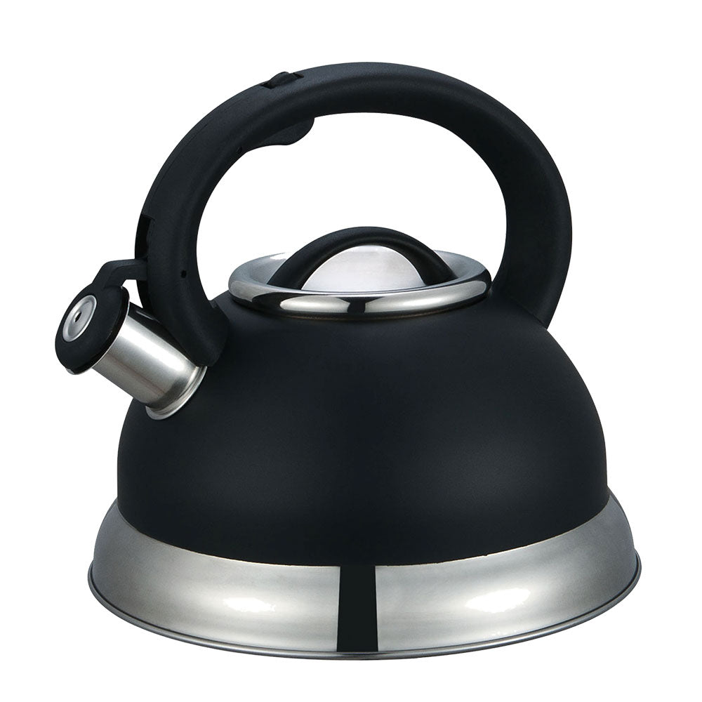 Steelux Whistling Kettle 2.7 Litre - Black | ST/9800B