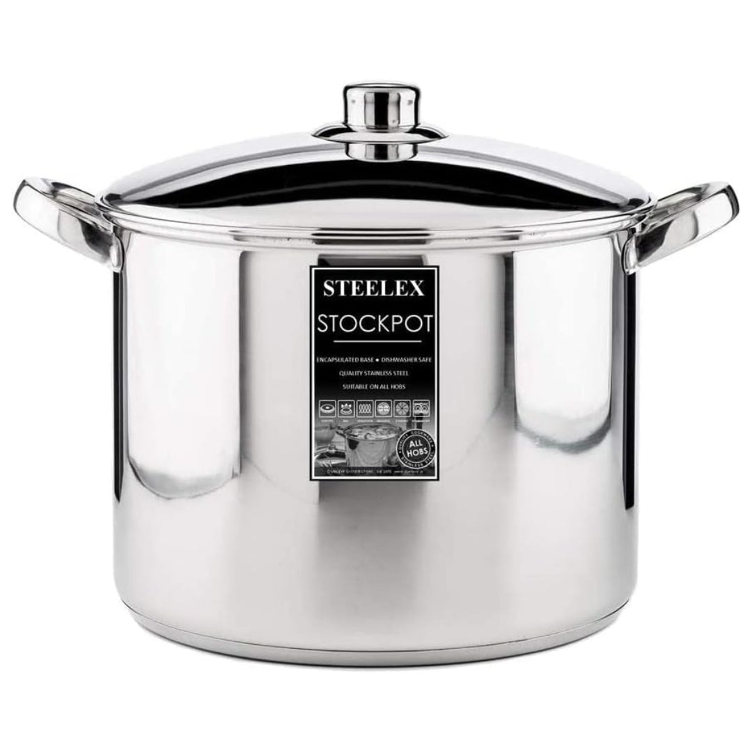 Steelex Stockpot with Lid 28cm | ST8828