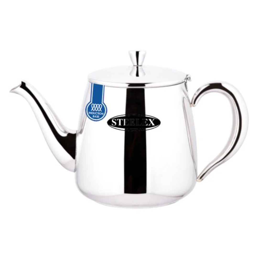 Steelex Chelsea 48oz Induction Teapot - Stainless Steel | ST/1248D