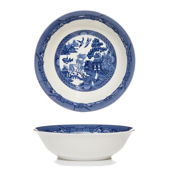 Dunlevy Blue Willow Cereal Bowl 18cm | Willow China Bowl