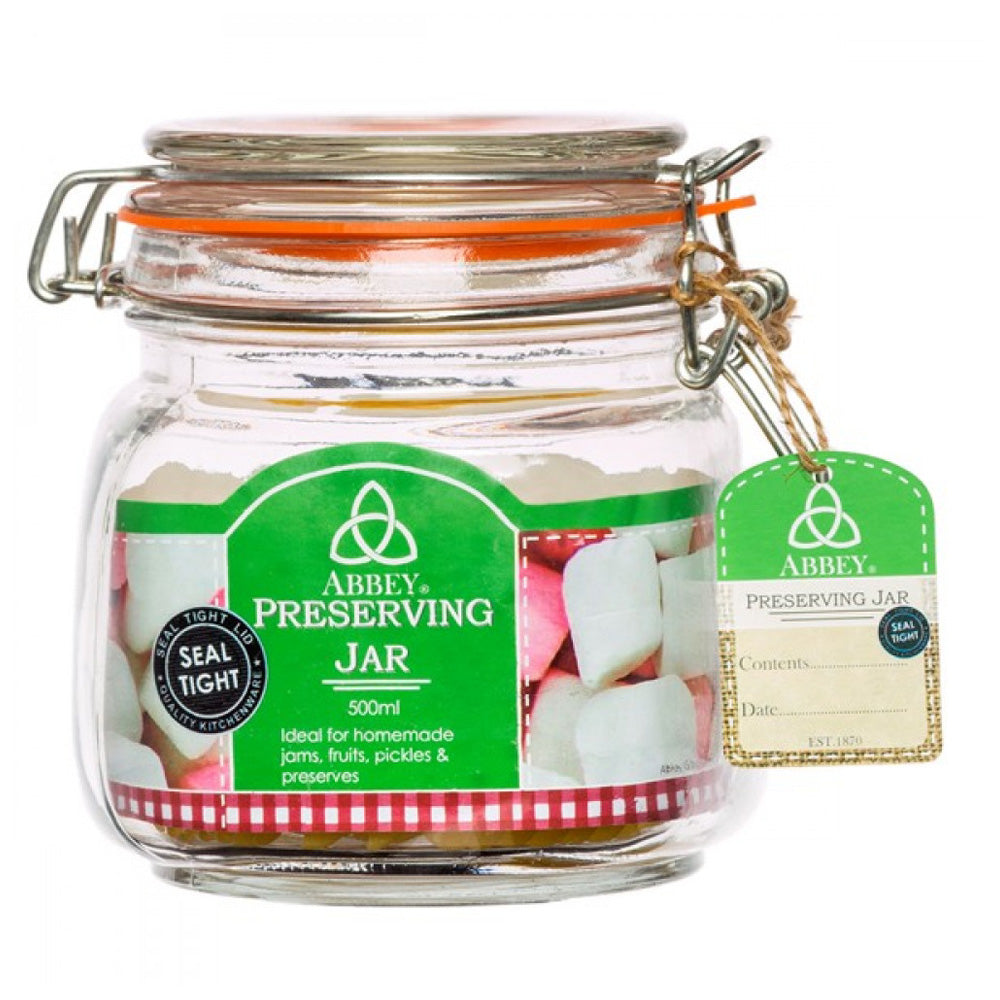 Steelex 500ml Preserve Jar with Clip Top | GX0500