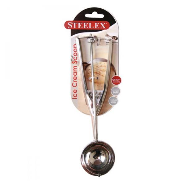 Steelex Ice Cream Scoop | Stainless Steel Potato Scoop