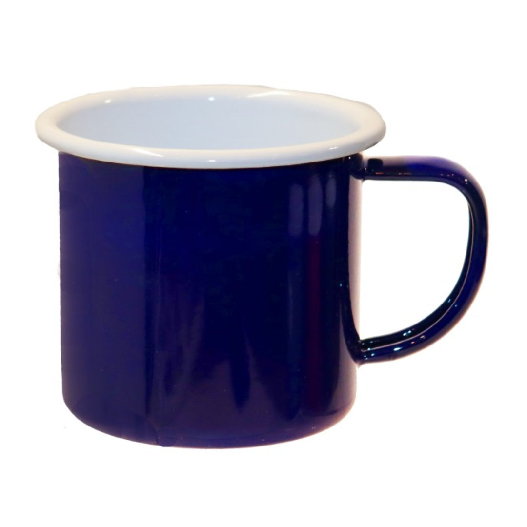 Falcon Enamel Mug 8cm - Blue | EN0208B