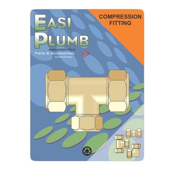 Easi Plumb 3/4" x 3/4" x 1/2" Unequal Tee | EP3183412