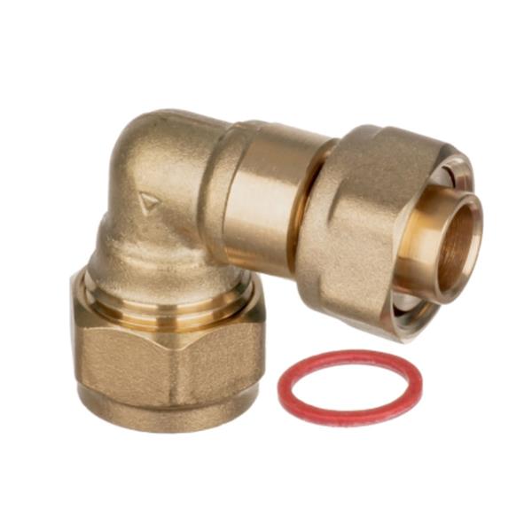 Easi Plumb 1/2 Inch Swivel FI Elbow 327 | Tap Connector