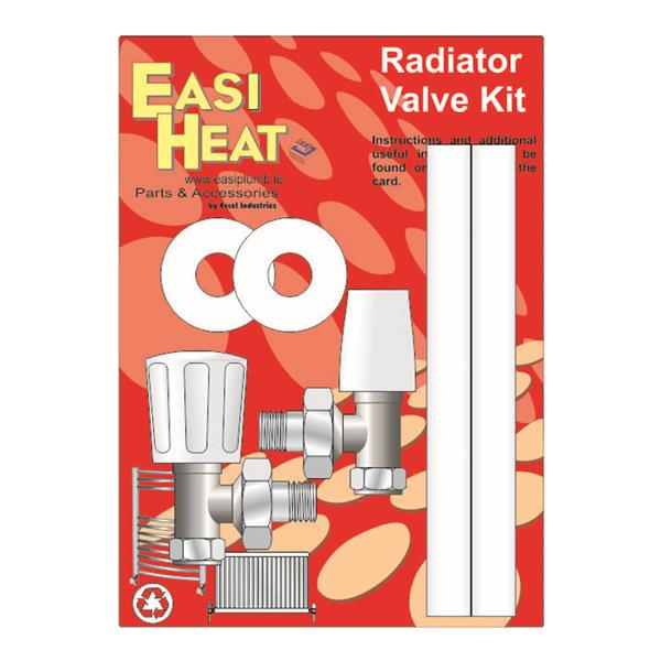 Easi Plumb 1/2 Inch Eagle Radiator Valves Pair | Heating
