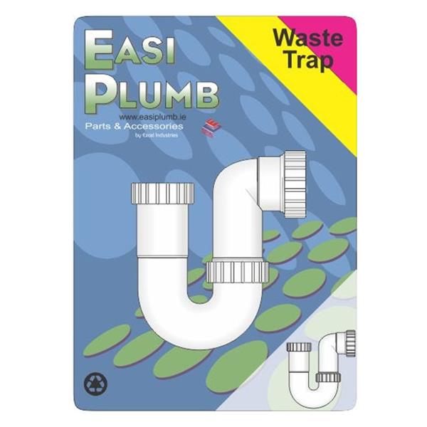 Easi Plumb 1 1/2 Inch P Trap | Sink & Basin Waste Trap