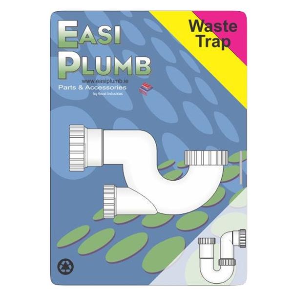 Easi Plumb 1 1/2 Inch Bath Trap | Shallow Seal Waste