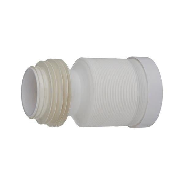 Easi Plumb 4 Inch Straight Flexible Pan Connector | Toilet
