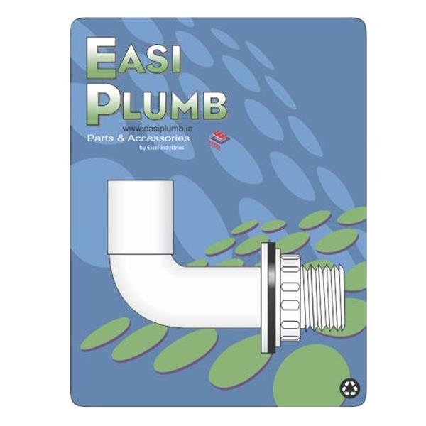 Easi Plumb 21mm Overflow Bent Tank Connector | EPOFTC2
