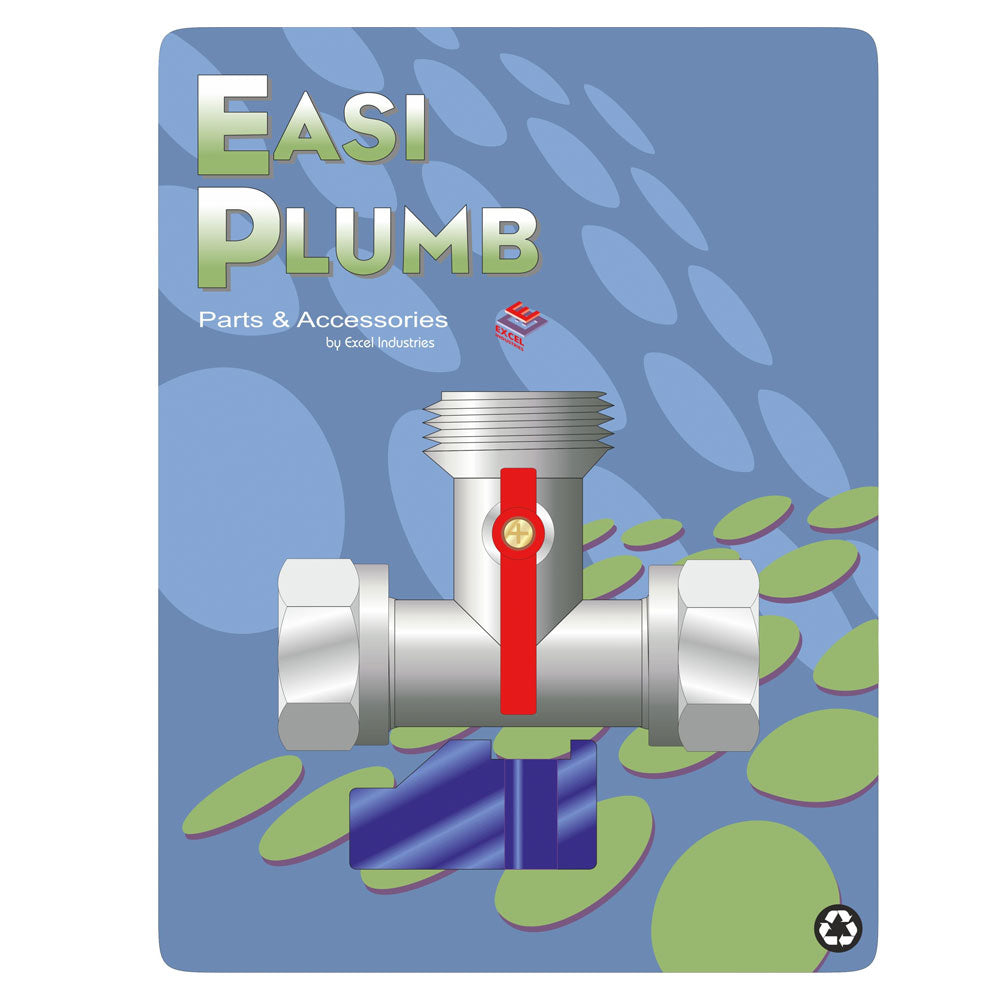 Easi Plumb Tee Pattern Appliance Value ( Washing Machine / Dishwasher ) | EPTPWMV1