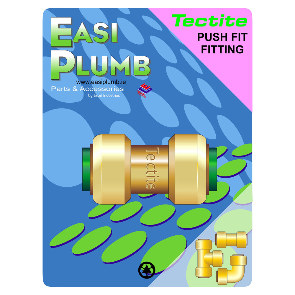 Easi Plumb 3/4" Tectite Straight Coupling T10 | EPT1034