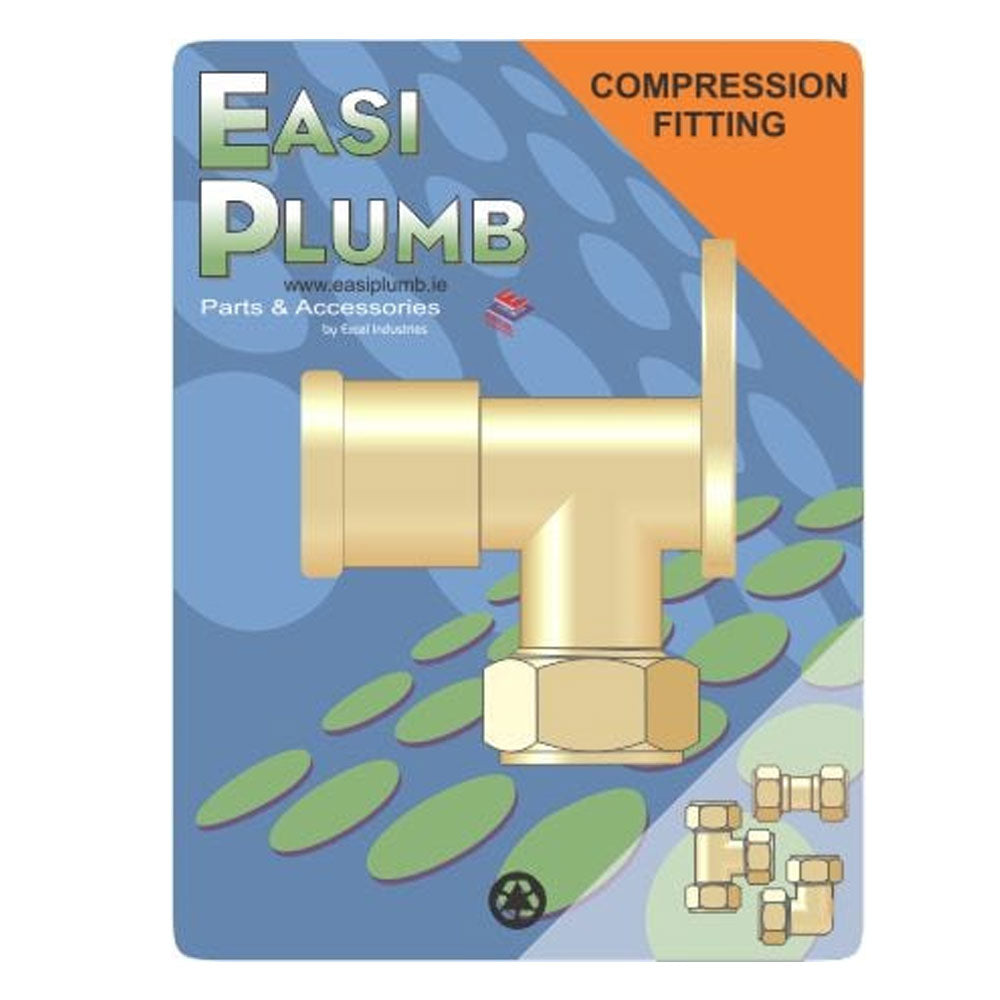 Easi Plumb Wall Plate Elbow 317W 3/4" x 3/4" | EP317W34