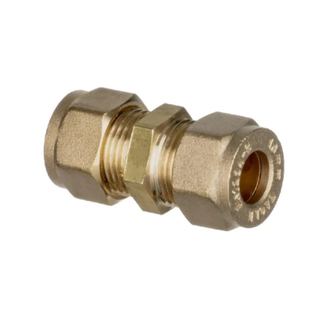 Easi Plumb 15mm CxC Straight Coupling Compression Fitting 610 | EP1510