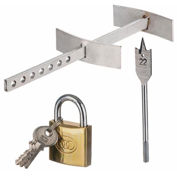 Easi Plumb Oil Tank Security Lock | Stainless Steel