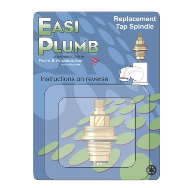 Easi Plumb 1/2 Inch Brass Tap Spindle | Replacement Valve