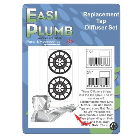 Easi Plumb 3/4" Tap Diffuser Set | EP34DS