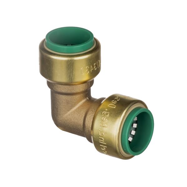 Easi Plumb 1/2 Inch Push Fit Elbow Coupling | No Solder