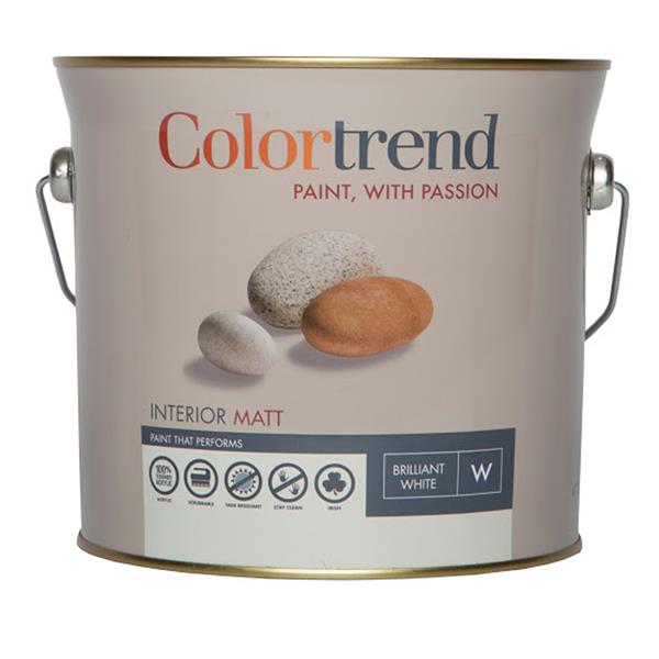 Colourtrend Interior Matt 3 Litre - White | Wall Emulsion
