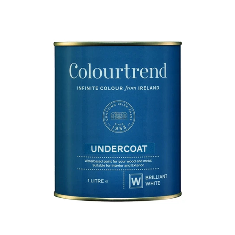 Colourtrend 1 Litre Undercoat - White | M01019