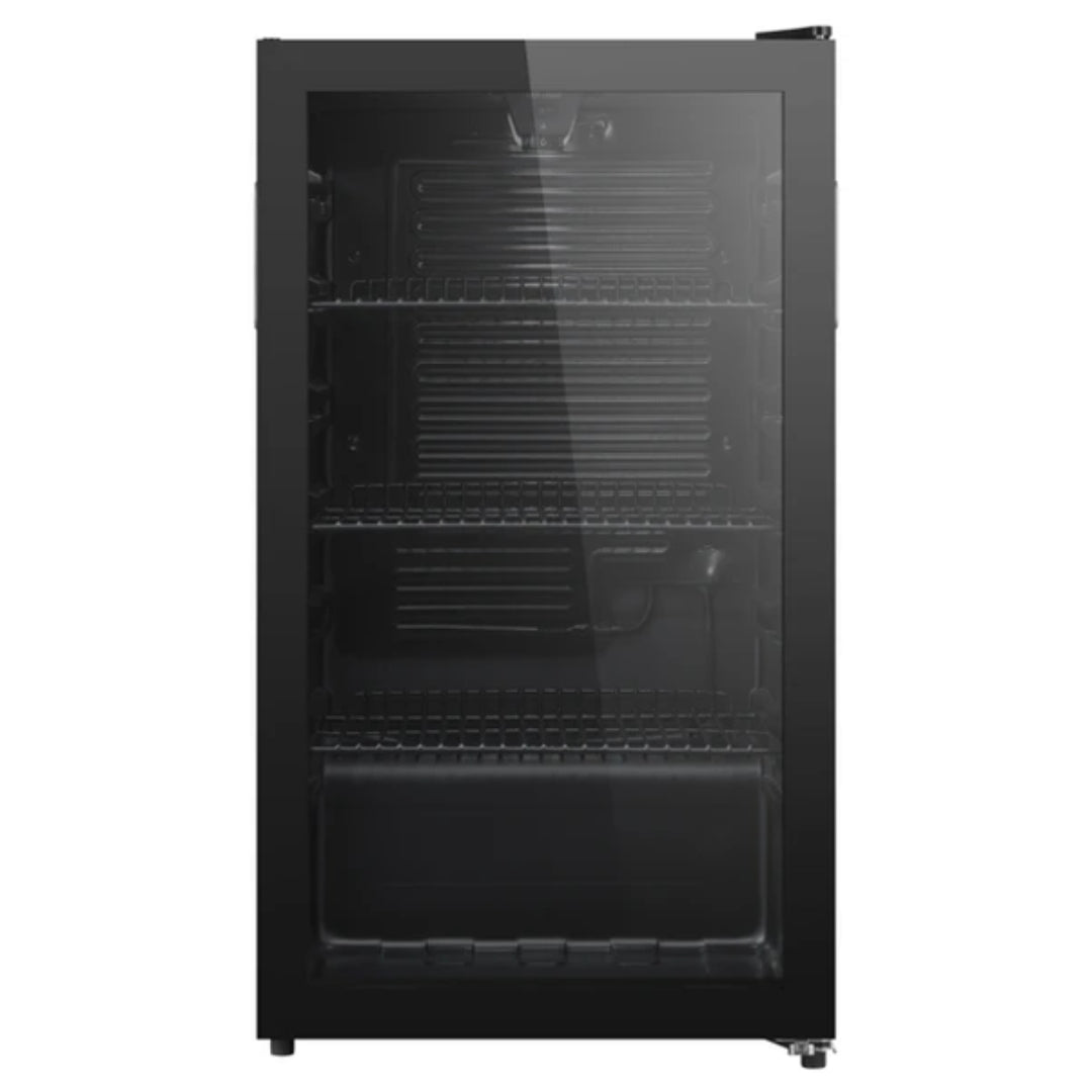 Powerpoint Beverage Drinks Cooler Fridge - Black | P4962MDBC