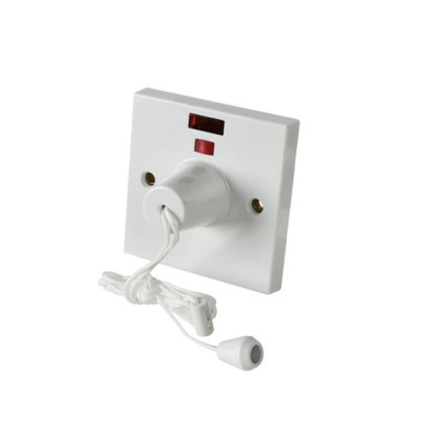 Powermaster 45 Amp Pull Cord Switch | Shower & Ceiling